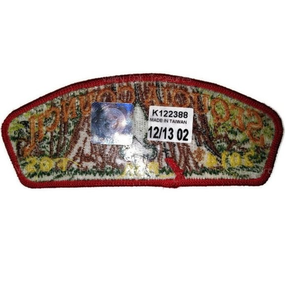 Limited Edition 2014 Sequoia Council BSA Friends of Scouting Shoulder Patch - Picture 2 of 2